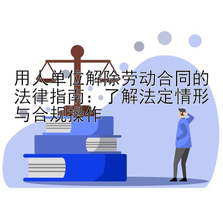 用人单位解除劳动合同的法律指南：了解法定情形与合规操作