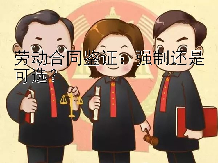 劳动合同鉴证：强制还是可选？