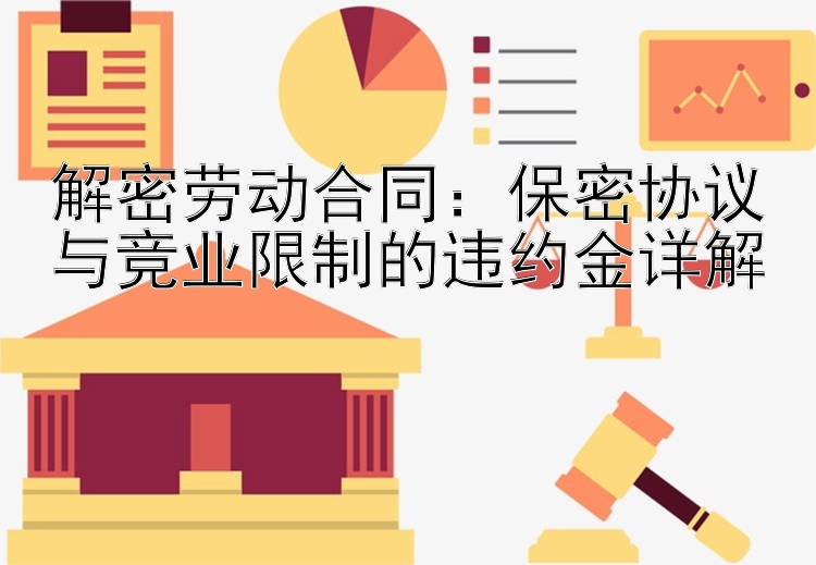 解密劳动合同：保密协议与竞业限制的违约金详解