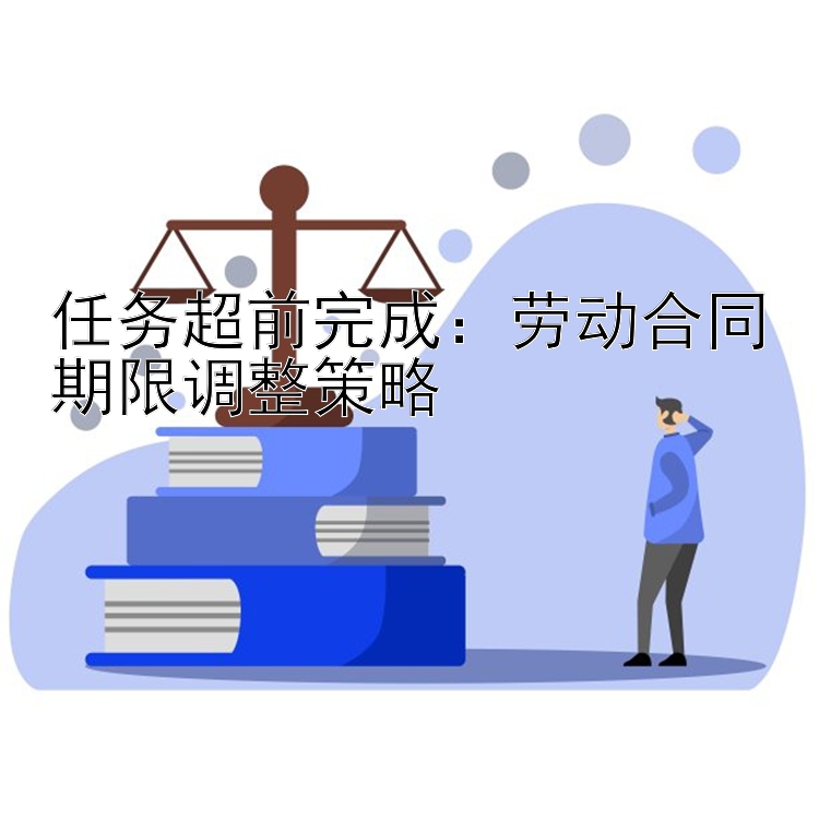 任务超前完成：劳动合同期限调整策略