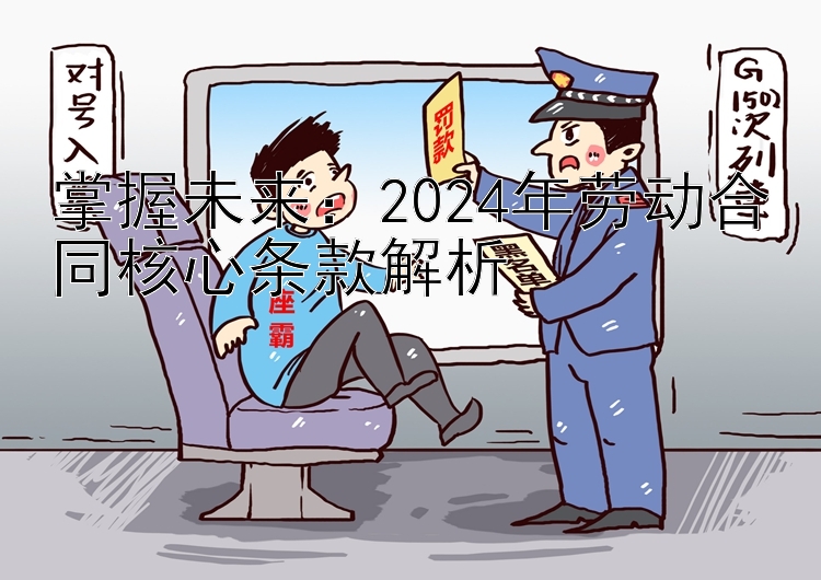 掌握未来：2024年劳动合同核心条款解析