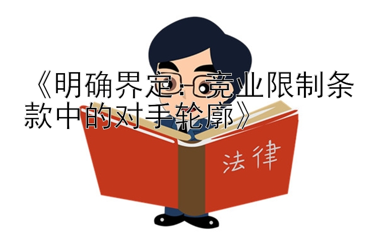 《明确界定：竞业限制条款中的对手轮廓》