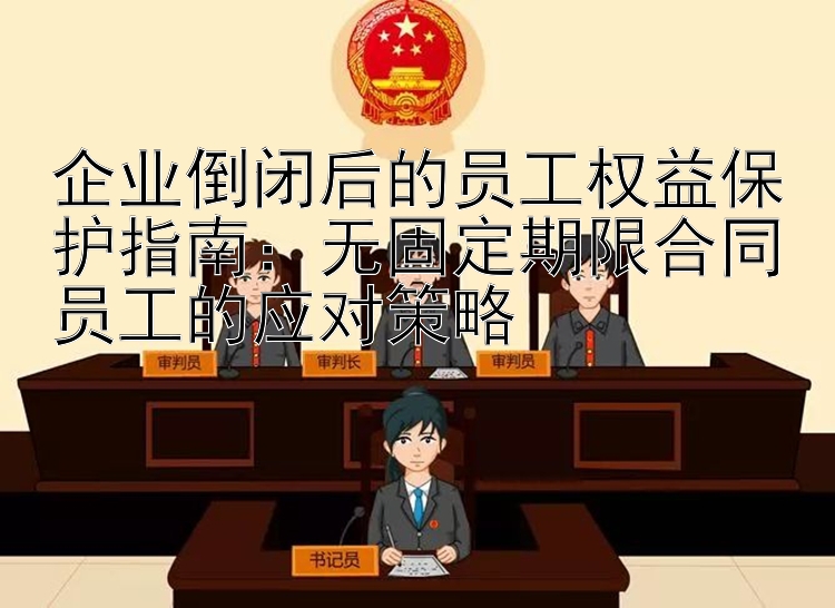 企业倒闭后的员工权益保护指南：无固定期限合同员工的应对策略