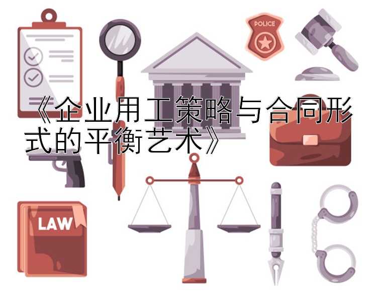 《企业用工策略与合同形式的平衡艺术》