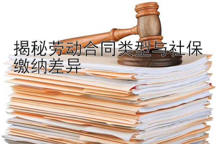 揭秘劳动合同类型与社保缴纳差异