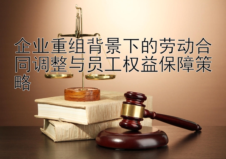 企业重组背景下的劳动合同调整与员工权益保障策略