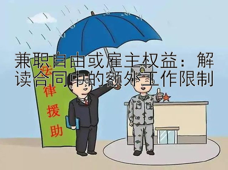 兼职自由或雇主权益：解读合同中的额外工作限制